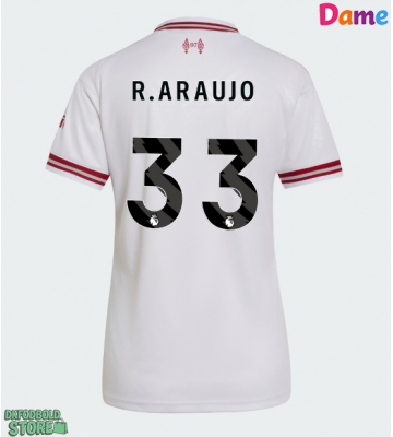 Liverpool Ronald Araujo #33 Replika Udebanetrøje Dame 2026-27 Kortærmet